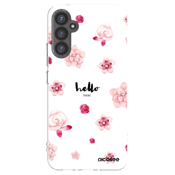 Picasee διαφανής θήκη σιλικόνης Samsung Galaxy A34 5G A346B - Hello there