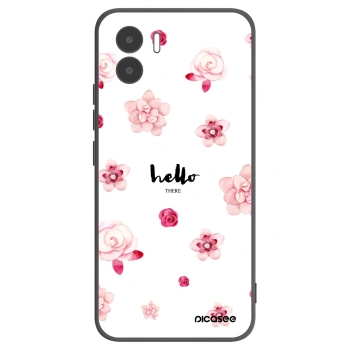 Picasee Μαύρη θήκη σιλικόνης για Xiaomi Redmi A2 - Hello there