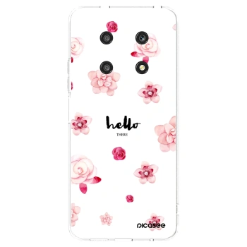 Picasee διαφανής θήκη σιλικόνης Honor Magic4 Lite 5G - Hello there