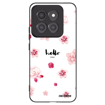 Picasee Μαύρη θήκη σιλικόνης για Xiaomi 14 Pro - Hello there