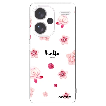 Picasee διαφανής θήκη σιλικόνης Xiaomi Redmi Note 13 Pro+ 5G - Hello there