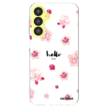 Picasee διαφανής θήκη σιλικόνης Samsung Galaxy A25 A256B 5G - Hello there