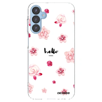 Picasee διαφανής θήκη σιλικόνης Samsung Galaxy A15 A156B 5G - Hello there
