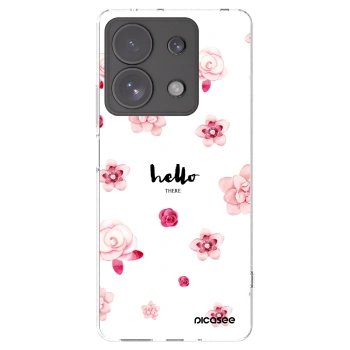 Picasee διαφανής θήκη σιλικόνης Xiaomi Redmi Note 13 Pro 4G - Hello there