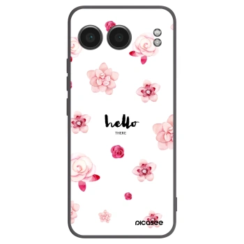 Picasee Μαύρη θήκη σιλικόνης για OnePlus Nord 4 - Hello there