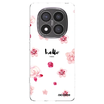 Picasee διαφανής θήκη σιλικόνης Xiaomi Redmi Note 14 Pro+ 5G - Hello there