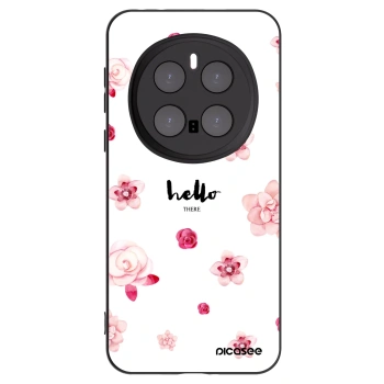 Picasee Μαύρη θήκη σιλικόνης για Honor Magic7 Pro 5G - Hello there