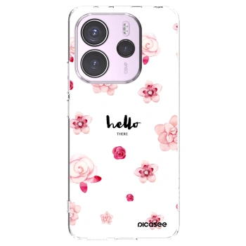 Picasee διαφανής θήκη σιλικόνης Xiaomi Redmi Note 14 4G - Hello there