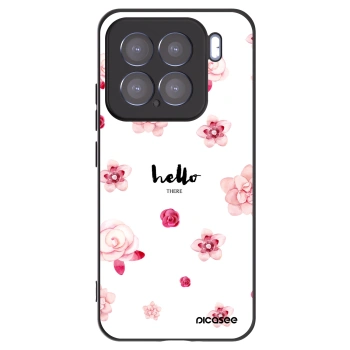 Picasee Μαύρη θήκη σιλικόνης για Xiaomi 15 - Hello there