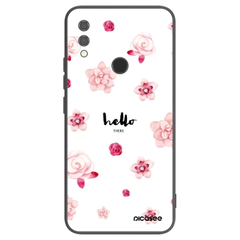 Picasee Μαύρη θήκη σιλικόνης για Xiaomi Redmi Note 7 - Hello there