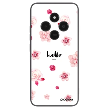 Picasee Μαύρη θήκη σιλικόνης για Xiaomi Poco C75 - Hello there