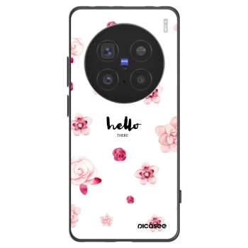 Picasee Μαύρη θήκη σιλικόνης για Vivo X200 Pro - Hello there