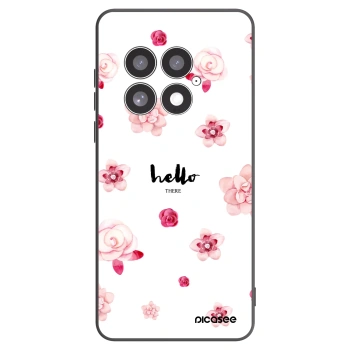 Picasee Μαύρη θήκη σιλικόνης για OnePlus 13 5G - Hello there