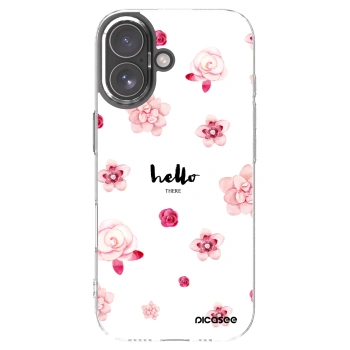 Picasee διαφανής θήκη σιλικόνης Apple iPhone 17 - Hello there