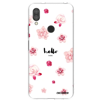 Picasee διαφανής θήκη σιλικόνης Xiaomi Redmi 7 - Hello there