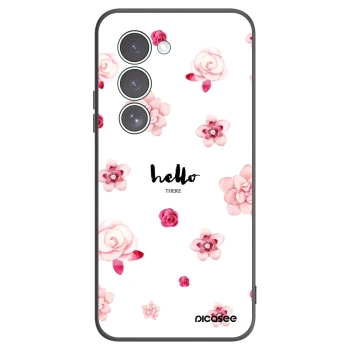 Picasee Μαύρη θήκη σιλικόνης για Xiaomi Redmi 15 5G - Hello there