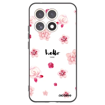 Picasee Μαύρη θήκη σιλικόνης για Xiaomi 15T - Hello there