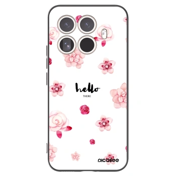 Picasee Μαύρη θήκη σιλικόνης για Xiaomi 15T Pro - Hello there