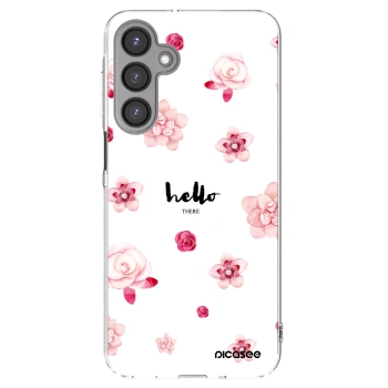 Picasee διαφανής θήκη σιλικόνης Samsung Galaxy A16 4G - Hello there