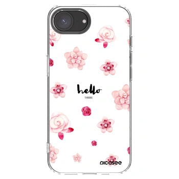Picasee διαφανής θήκη σιλικόνης Apple iPhone 17e - Hello there