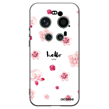 Picasee Μαύρη θήκη σιλικόνης για Xiaomi 17 Ultra - Hello there