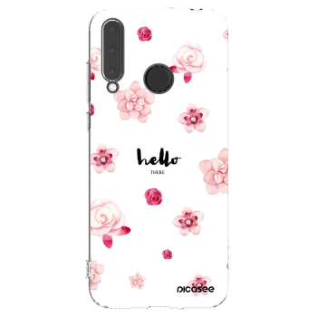 Picasee διαφανής θήκη σιλικόνης Honor 20 Lite - Hello there