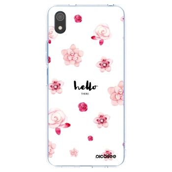 Picasee διαφανής θήκη σιλικόνης Xiaomi Redmi 7A - Hello there