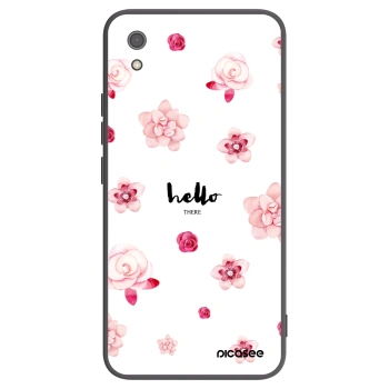 Picasee Μαύρη θήκη σιλικόνης για Xiaomi Redmi 7A - Hello there