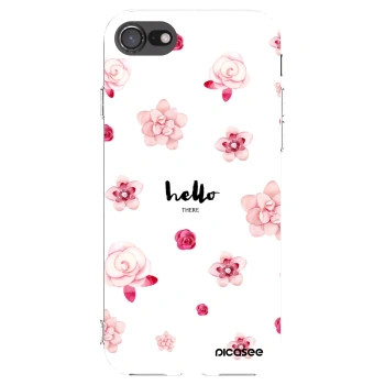 Picasee διαφανής θήκη σιλικόνης Apple iPhone 8 - Hello there