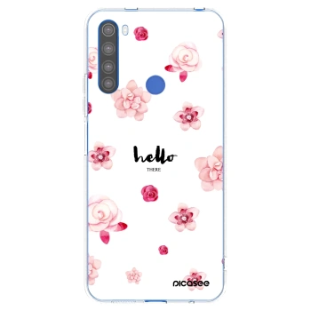 Picasee διαφανής θήκη σιλικόνης Xiaomi Redmi Note 8T - Hello there