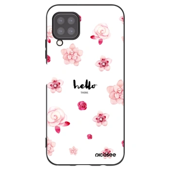 Picasee Μαύρη θήκη σιλικόνης για Huawei P40 Lite - Hello there