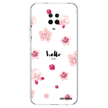 Picasee διαφανής θήκη σιλικόνης Xiaomi Redmi Note 9 Pro - Hello there