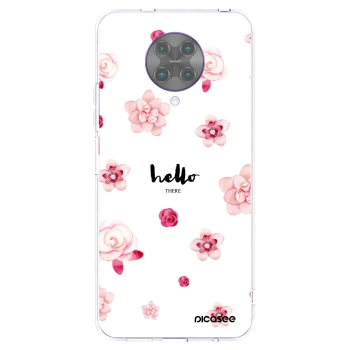 Picasee διαφανής θήκη σιλικόνης Xiaomi Poco F2 Pro - Hello there