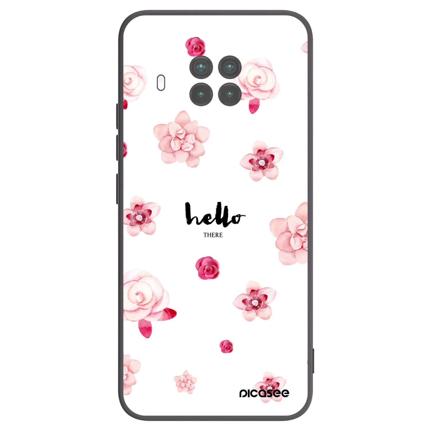 Picasee Μαύρη θήκη σιλικόνης για Xiaomi Mi 10T Lite - Hello there