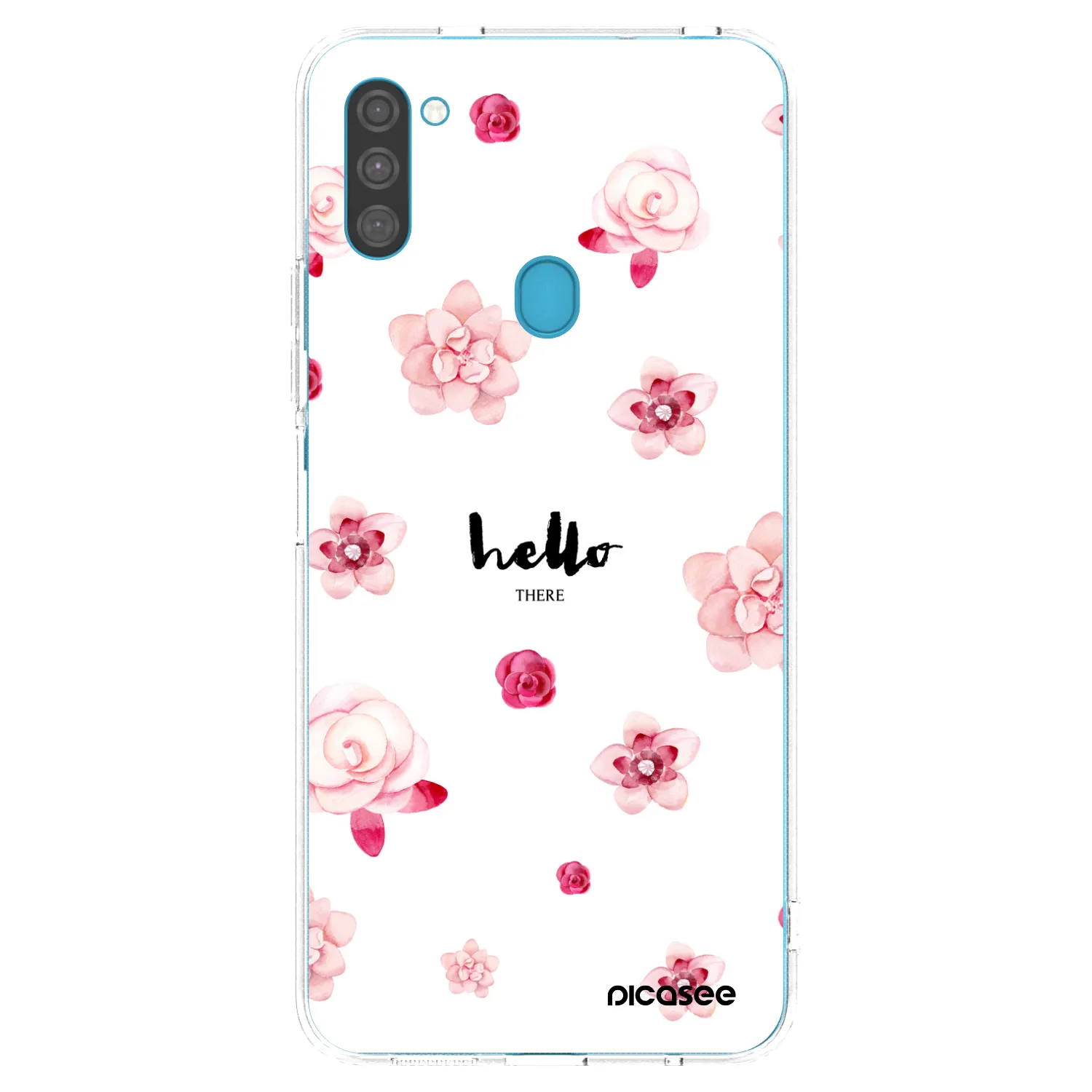 Picasee διαφανής θήκη σιλικόνης Samsung Galaxy M11 - Hello there