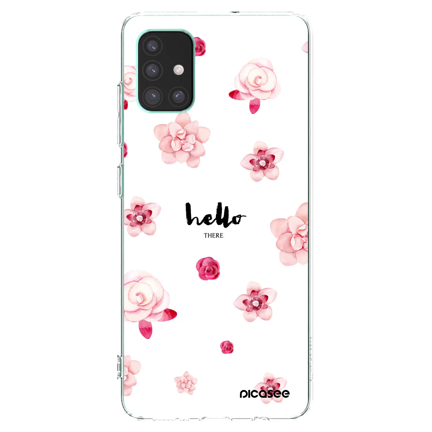 Picasee διαφανής θήκη σιλικόνης Samsung Galaxy M51 M515F - Hello there