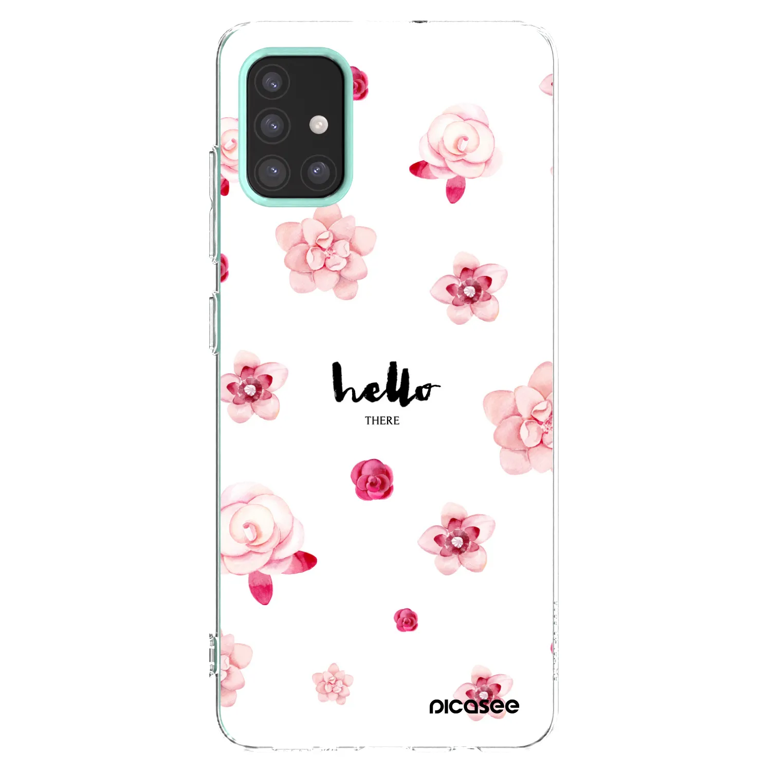 Picasee διαφανής θήκη σιλικόνης Samsung Galaxy M31s - Hello there