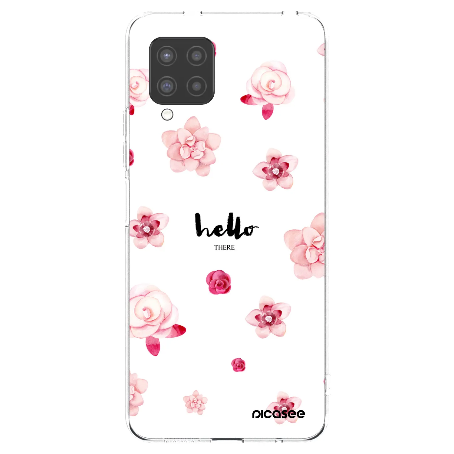 Picasee διαφανής θήκη σιλικόνης Samsung Galaxy A42 A426B - Hello there