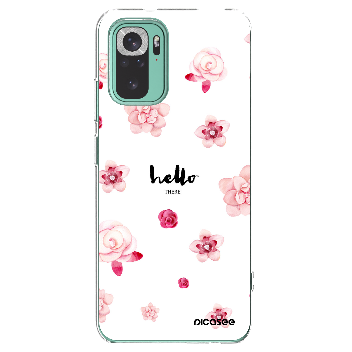 Picasee διαφανής θήκη σιλικόνης Xiaomi Redmi Note 10 Pro - Hello there