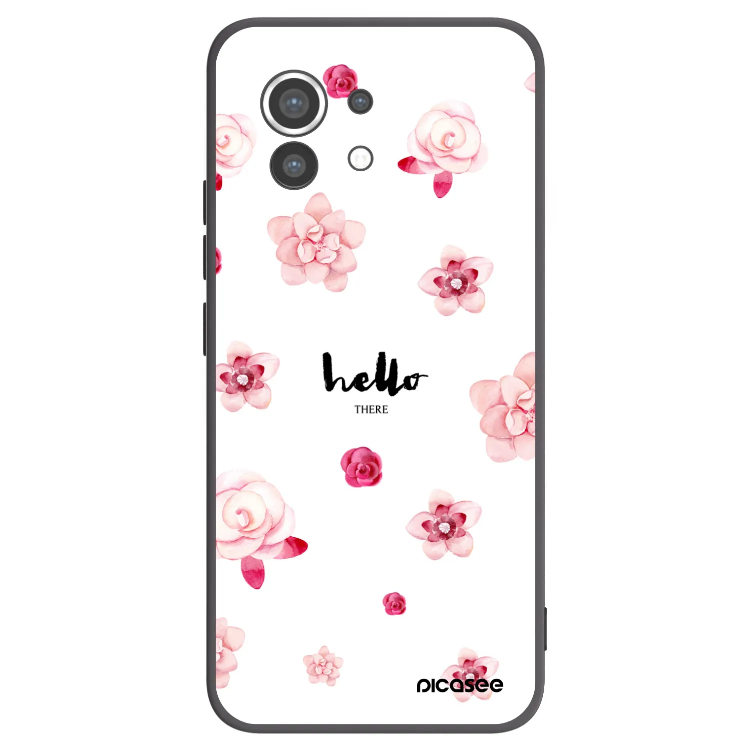 Picasee Μαύρη θήκη σιλικόνης για Xiaomi Mi 11 - Hello there