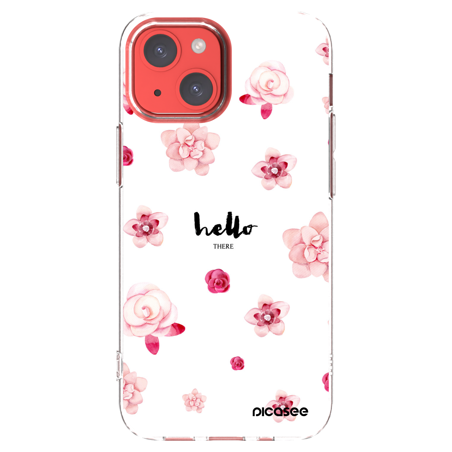 Picasee διαφανής θήκη σιλικόνης Apple iPhone 13 mini - Hello there