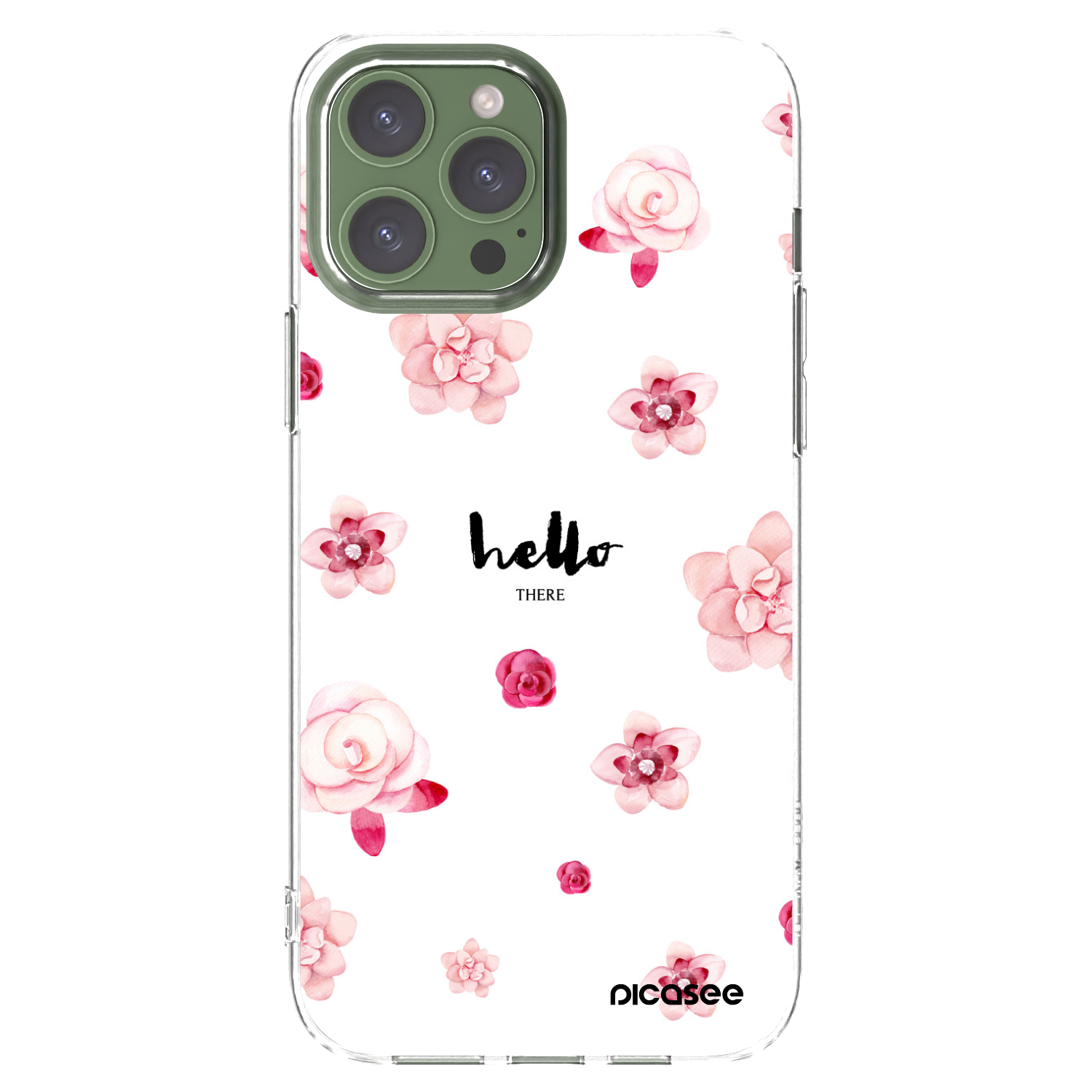 Picasee διαφανής θήκη σιλικόνης Apple iPhone 13 Pro Max - Hello there