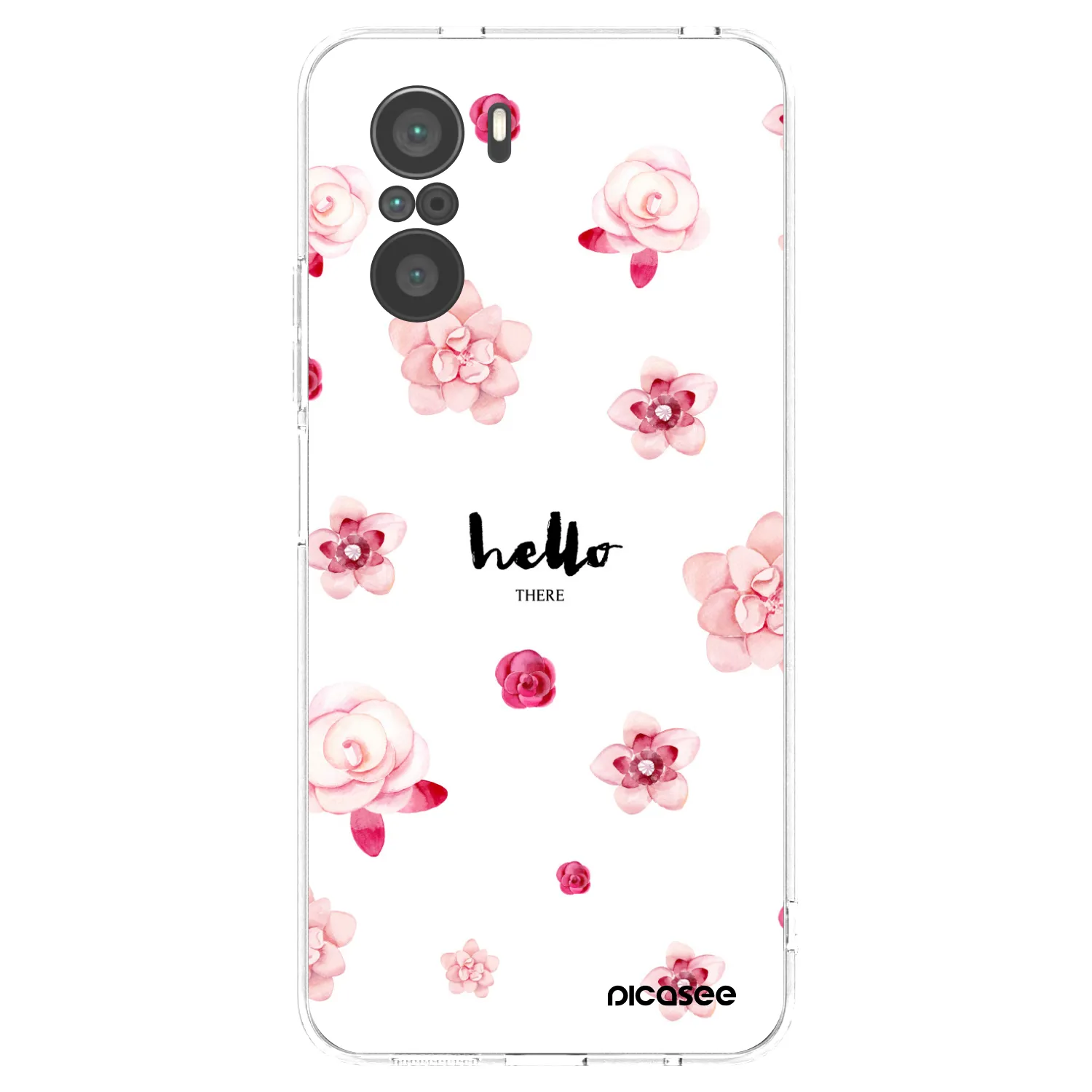 Picasee διαφανής θήκη σιλικόνης Xiaomi Poco F3 - Hello there