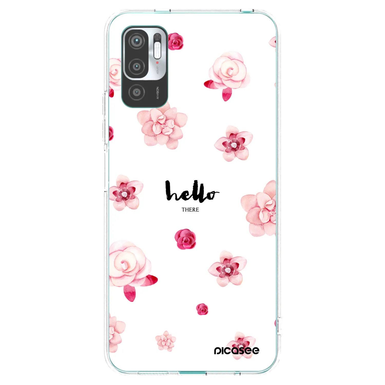 Picasee διαφανής θήκη σιλικόνης Xiaomi Redmi Note 10 5G - Hello there