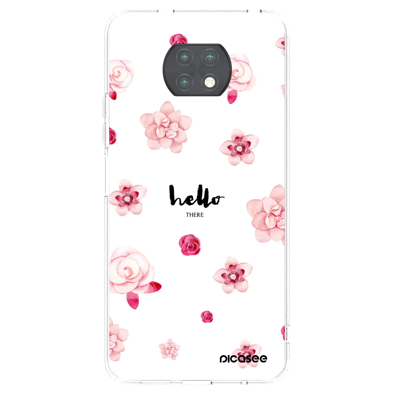 Picasee διαφανής θήκη σιλικόνης Xiaomi Redmi Note 9T - Hello there