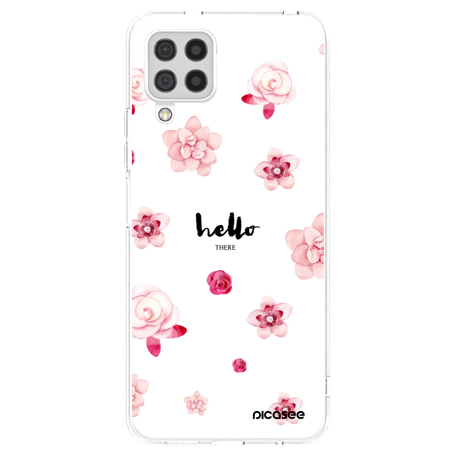 Picasee διαφανής θήκη σιλικόνης Samsung Galaxy A22 A225F 4G - Hello there
