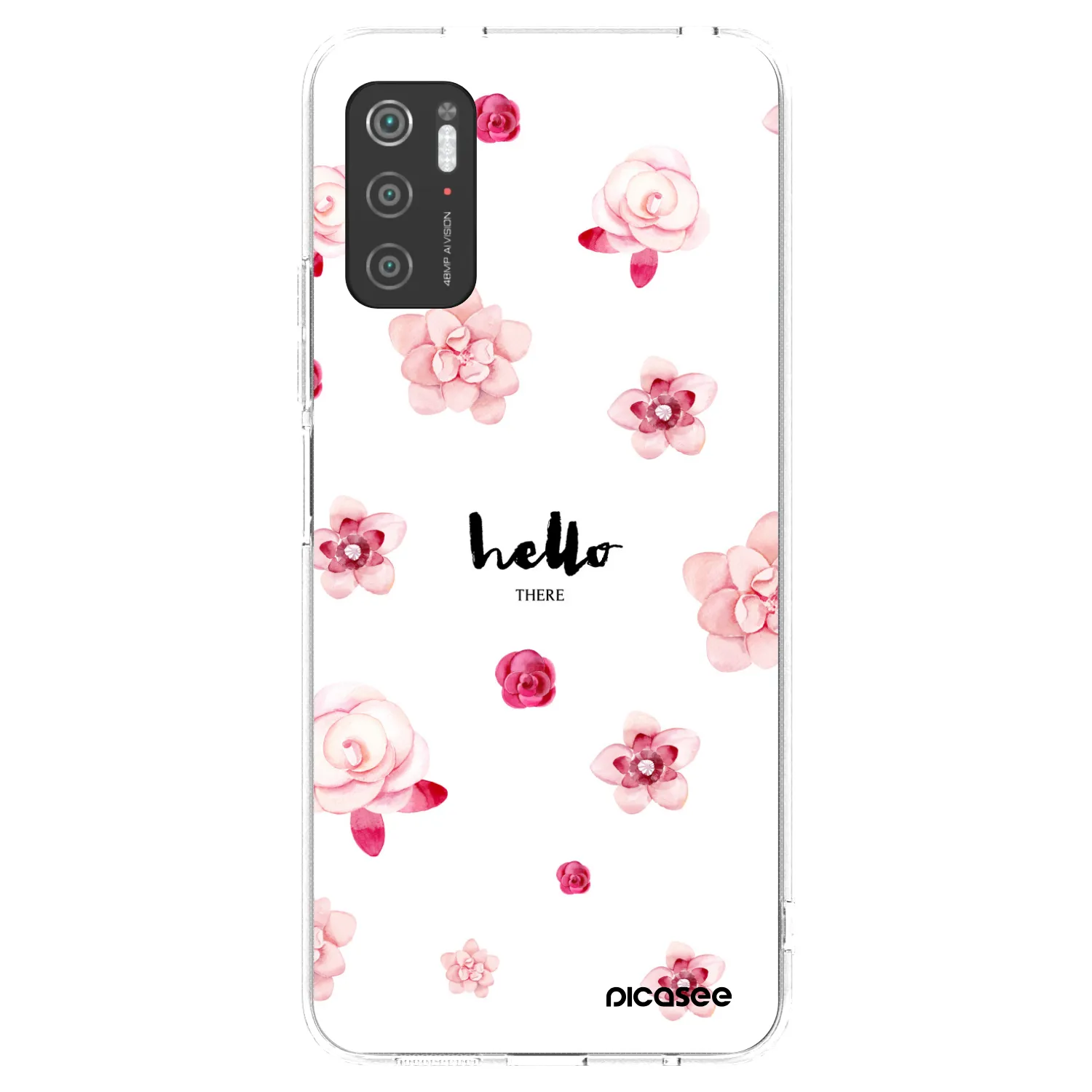 Picasee διαφανής θήκη σιλικόνης Xiaomi Poco M3 Pro 5G - Hello there