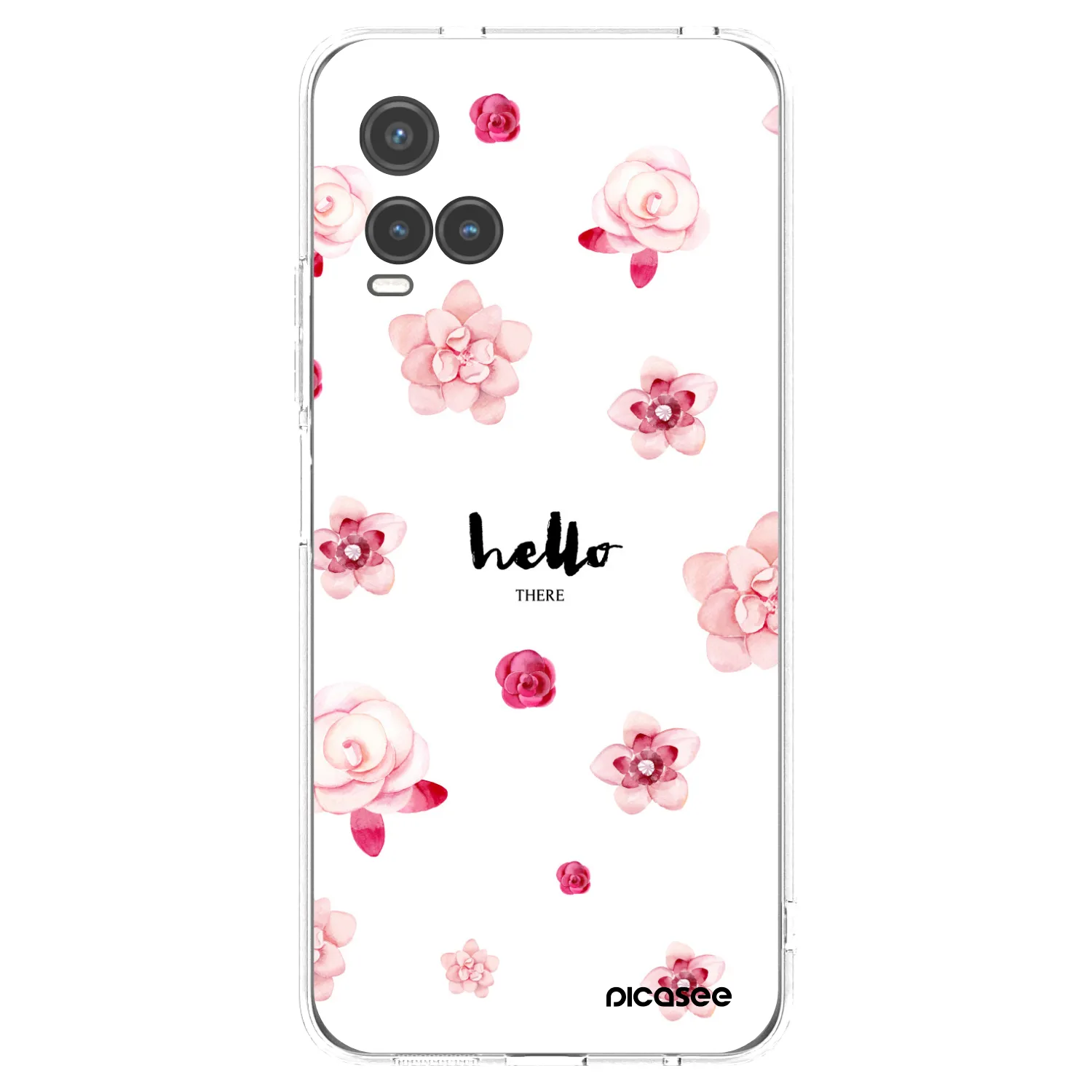 Picasee διαφανής θήκη σιλικόνης Vivo Y33s - Hello there