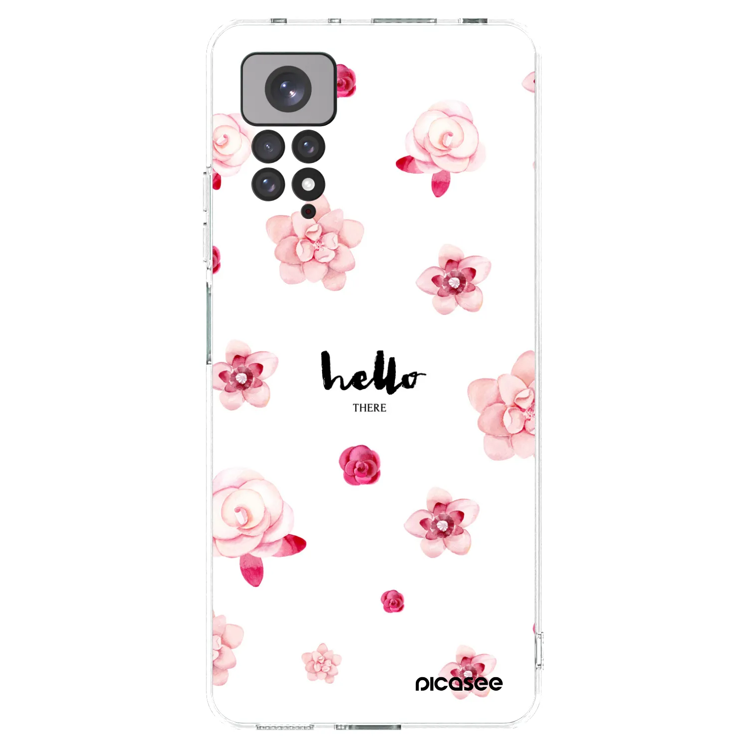 Picasee διαφανής θήκη σιλικόνης Xiaomi Redmi Note 11 - Hello there