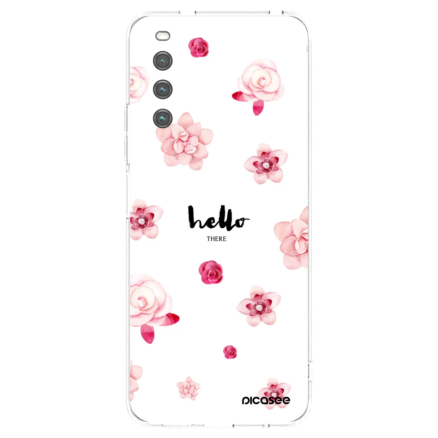 Picasee διαφανής θήκη σιλικόνης Sony Xperia 10 IV 5G - Hello there